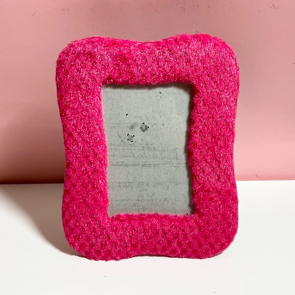 Vintage Other - Vintage Y2K 2000s mcbling fuzzy picture frame